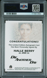 2015 Rittenhouse James Bond Archives Autograph Halle Berry Jinx PSA 10 Signature